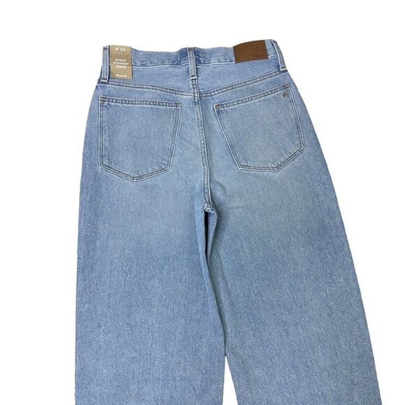 Madewell Tall Baggy Straight Jeans Size 26 - Picture 8 of 9